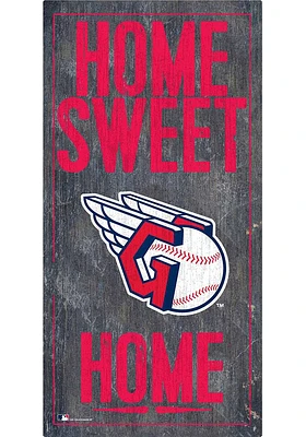 Cleveland Guardians Home Sweet Home Sign