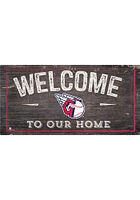 Cleveland Guardians Welcome Distressed Sign