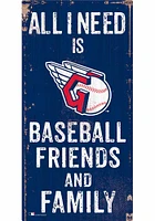 Cleveland Guardians Football Friends and Family Sign