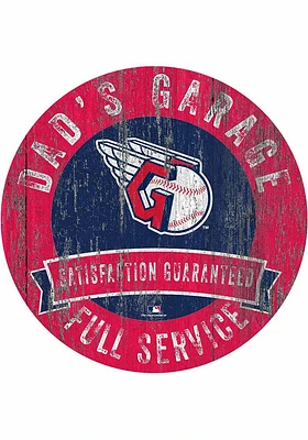 Cleveland Guardians Dads Garage Sign