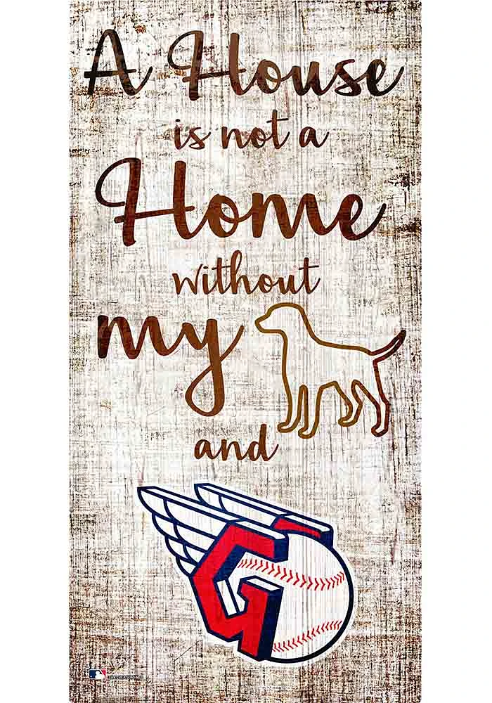 Cleveland Guardians A House is not a Home Sign