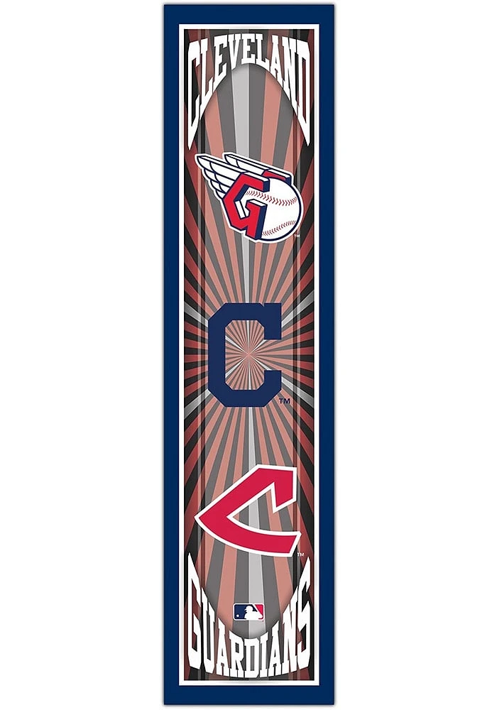 Cleveland Guardians Throwback Sign
