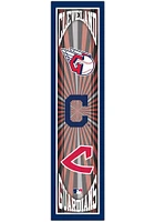 Cleveland Guardians Throwback Sign