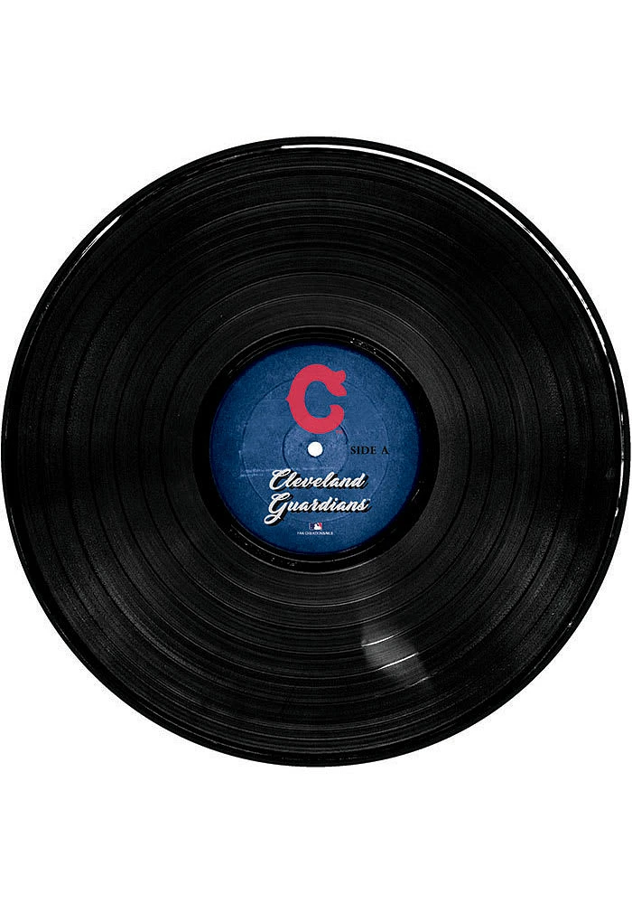 Cleveland Guardians 12 Inch Vinyl Circle Sign
