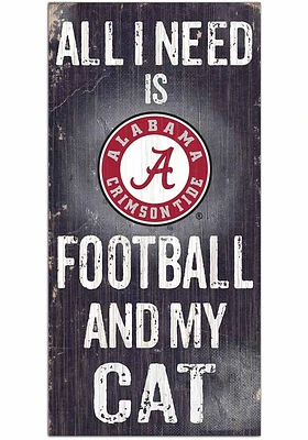 Alabama Crimson Tide Football and My Cat Sign