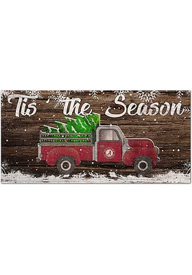 Alabama Crimson Tide Tis the Season 6x12 Sign