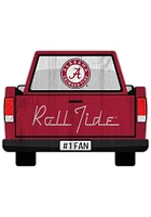 Alabama Crimson Tide Truck Back Cutout Sign
