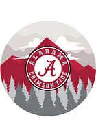 Alabama Crimson Tide Landscape Circle Sign