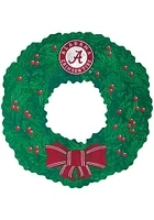 Alabama Crimson Tide Team Wreath 16 Inch Sign