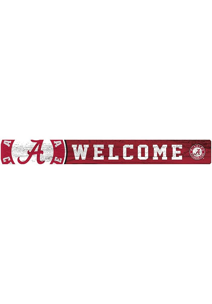Alabama Crimson Tide Welcome Strip Sign