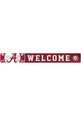 Alabama Crimson Tide Welcome Strip Sign