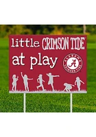 Alabama Crimson Tide Little Fans at Play Yard Sign - Red