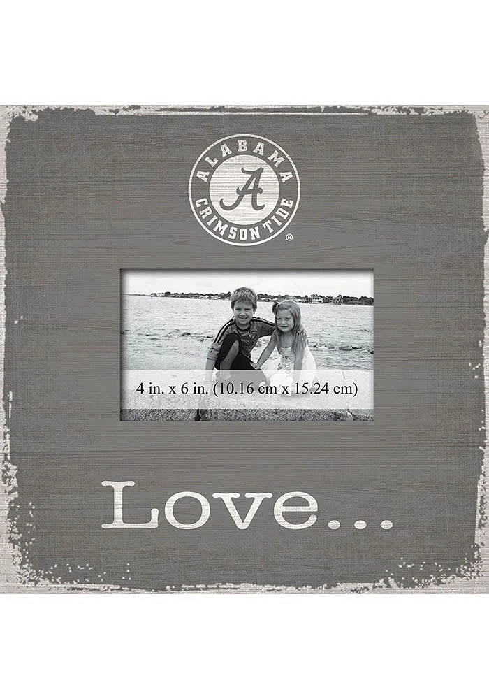 Alabama Crimson Tide Love Picture Picture Frame