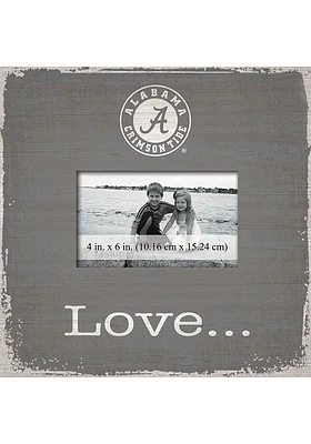 Alabama Crimson Tide Love Picture Picture Frame