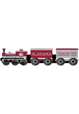Alabama Crimson Tide Train Cutout Sign