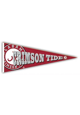 Alabama Crimson Tide Wood Pennant Sign