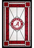 Alabama Crimson Tide Stained Glass Sign