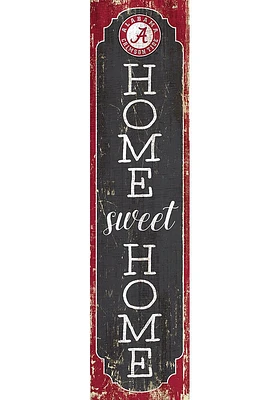 Alabama Crimson Tide 48 Inch Home Sweet Home Leaner Sign