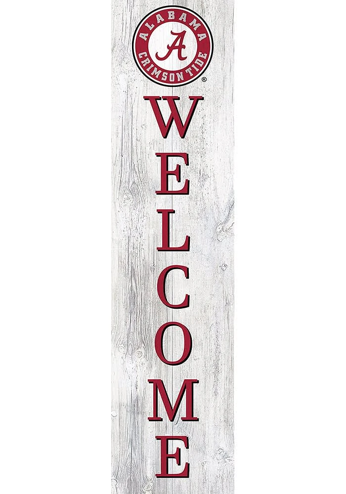 Alabama Crimson Tide 48 Inch Welcome Leaner Sign