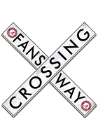 Alabama Crimson Tide 48 Inch Fans Way Crossing Wall Art