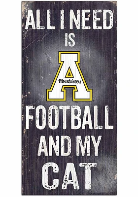 Appalachian State Mountaineers Football and My Cat Sign