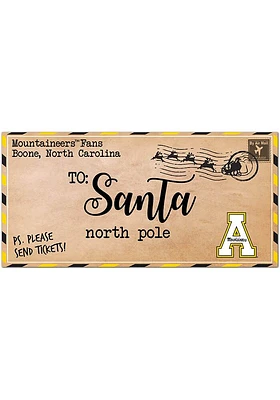 Appalachian State Mountaineers To Santa Decor