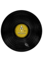 Appalachian State Mountaineers 12 Inch Vinyl Circle Sign
