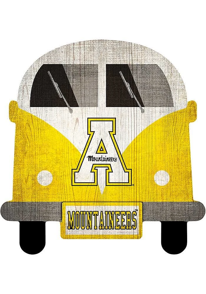 Appalachian State Mountaineers Team Bus Sign