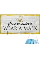 Appalachian State Mountaineers Please Wear Your Mask Sign