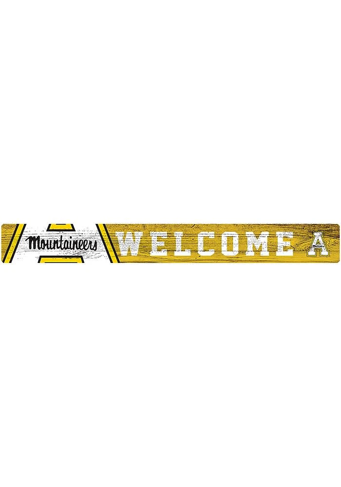 Appalachian State Mountaineers Welcome Strip Sign