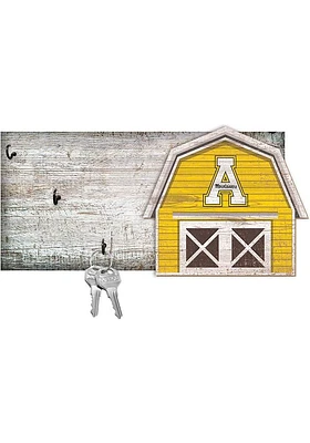 Appalachian State Mountaineers Team Barn Key Holder Sign