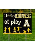 Appalachian State Mountaineers Little Fans at Play Yard Sign - Black