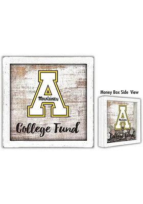 Appalachian State Mountaineers College Fund Box Sign