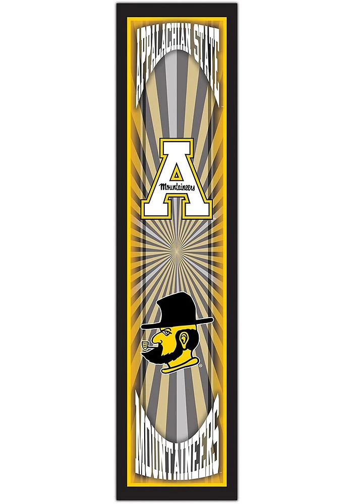 Appalachian State Mountaineers Throwback Sign