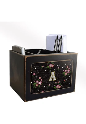 Appalachian State Mountaineers Floral Desktop Organizer Desk Accessory