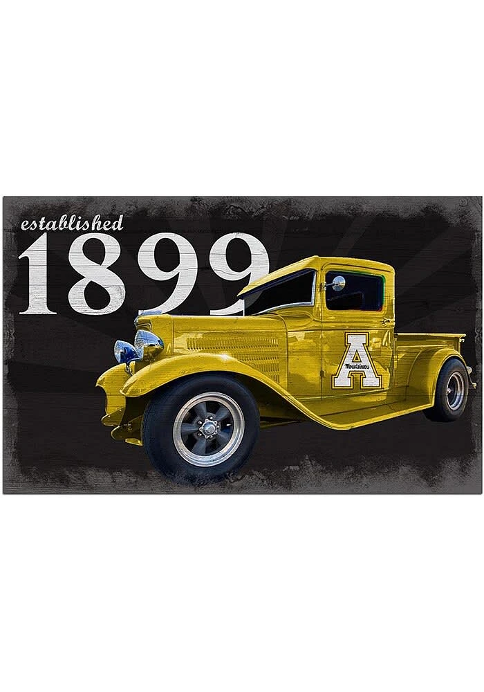 Appalachian State Mountaineers Established Truck Sign