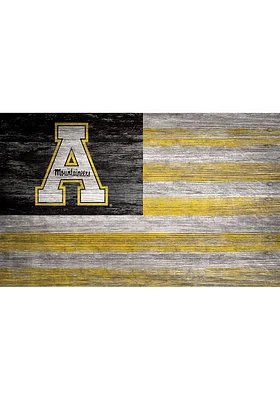 Appalachian State Mountaineers Distressed Flag Picture Frame