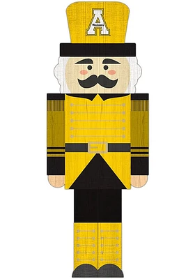 Appalachian State Mountaineers 31 Inch Nutcracker Leaner Sign