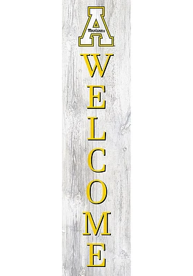 Appalachian State Mountaineers 48 Inch Welcome Leaner Sign