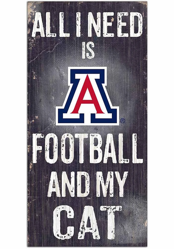 Arizona Wildcats Football and My Cat Sign