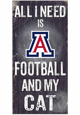 Arizona Wildcats Football and My Cat Sign