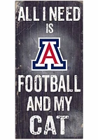Arizona Wildcats Football and My Cat Sign