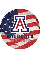 Arizona Wildcats 24in Flag Circle Sign