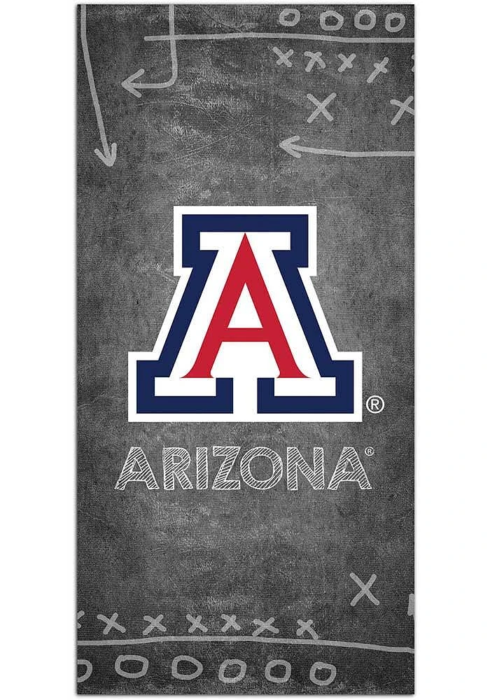 Arizona Wildcats Chalk Playbook Sign