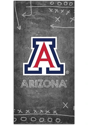 Arizona Wildcats Chalk Playbook Sign