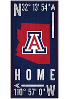 Arizona Wildcats Coordinate Sign