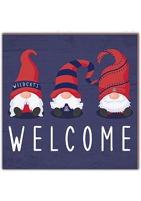 Arizona Wildcats Welcome Gnomes Sign
