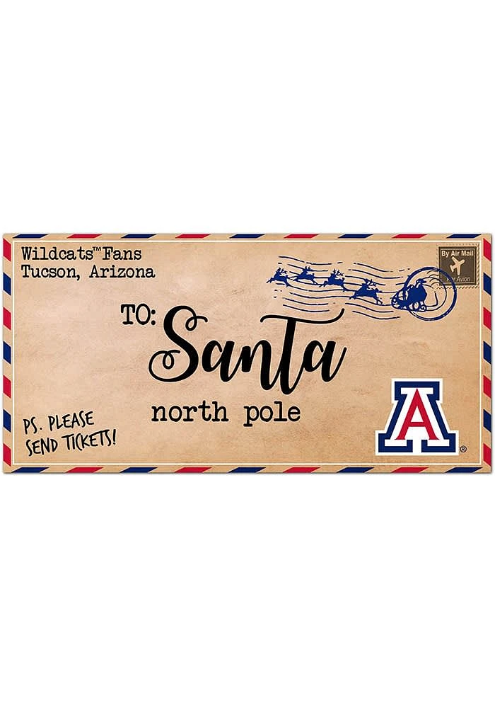 Arizona Wildcats To Santa Decor