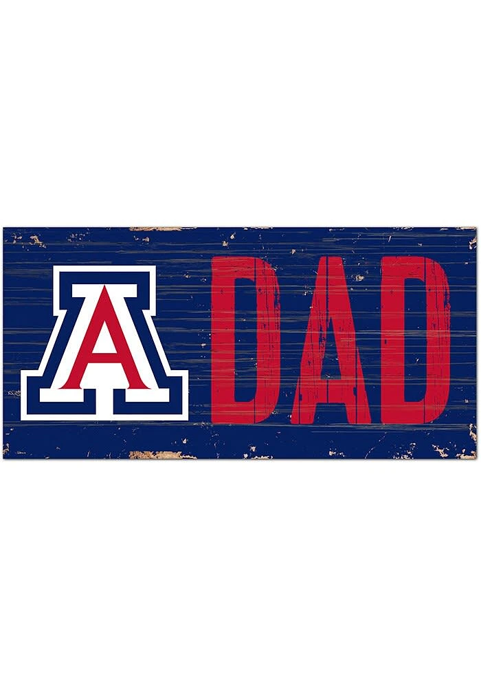 Arizona Wildcats DAD Sign - Blue