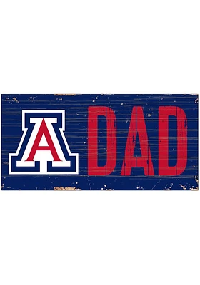 Arizona Wildcats DAD Sign - Blue